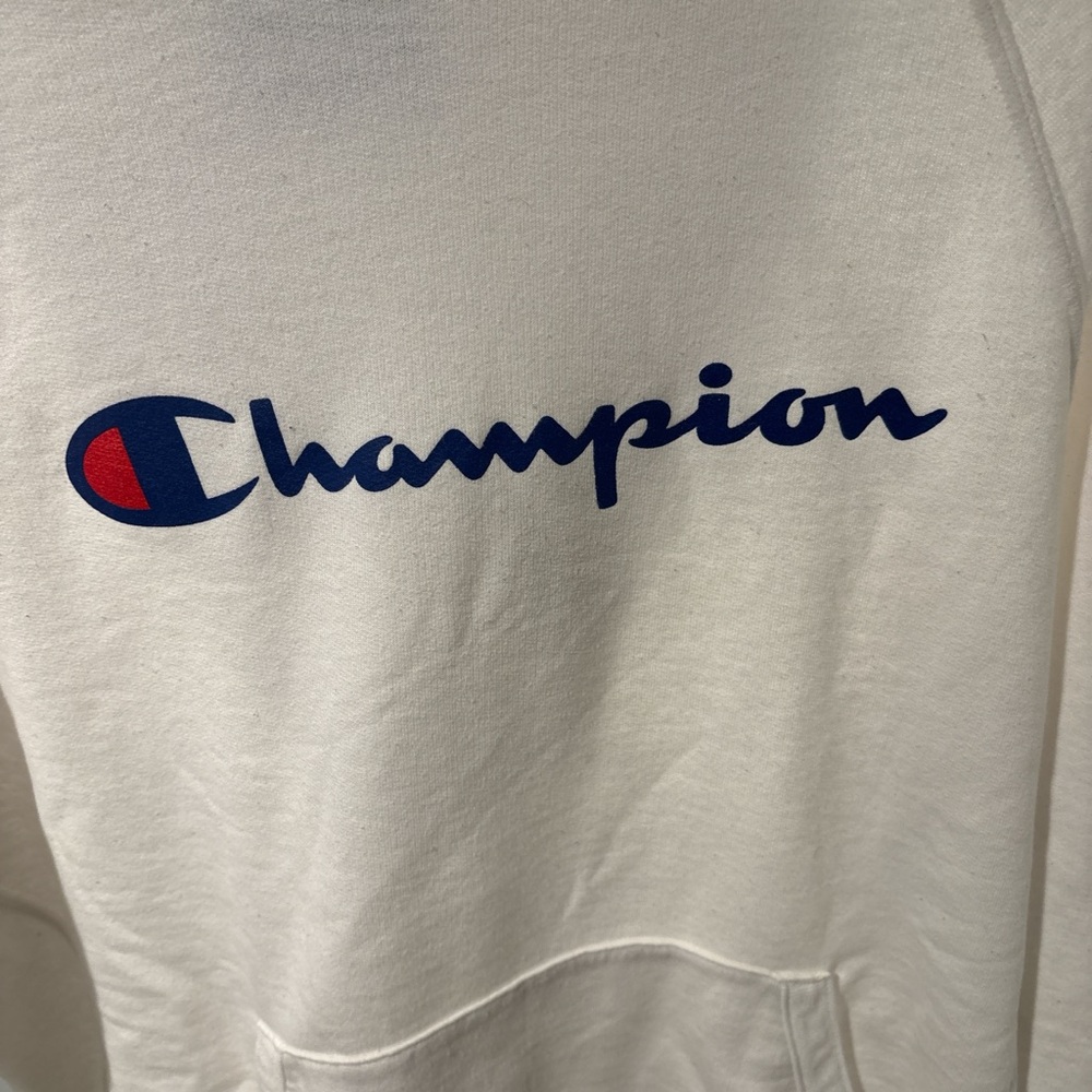 White champion hoodie - Picture 2 of 3